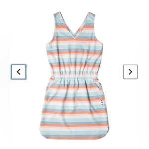 Kavu Striped Sleeveless Dress XS